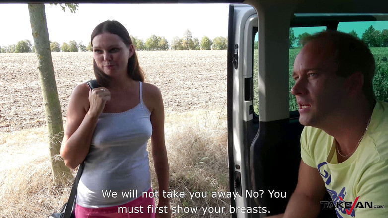 Take Van: 可怜的宝贝不知道性交后她会被扔出去