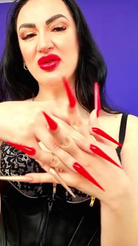 Worship My Gorgeous Stiletto Nails