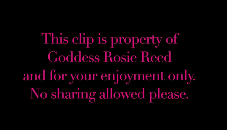 Rosie Reed: A$$- Financial Dominatrix Goddess Rosie Reed Drains Your Wallet with...
