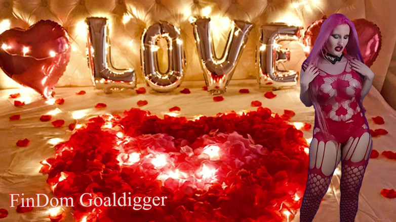 FinDom Goaldigger: Goon dengan penggila tujuan Findom