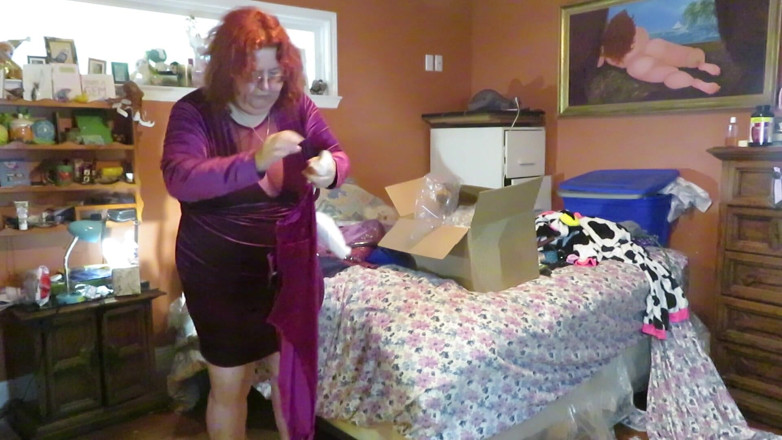 BBW nurse Vicki adventures with friends: Part 3 trying on new items for videos makeing request show...