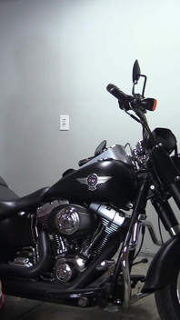 Follando mi sumisa en mi Harley, fumar tabaco!