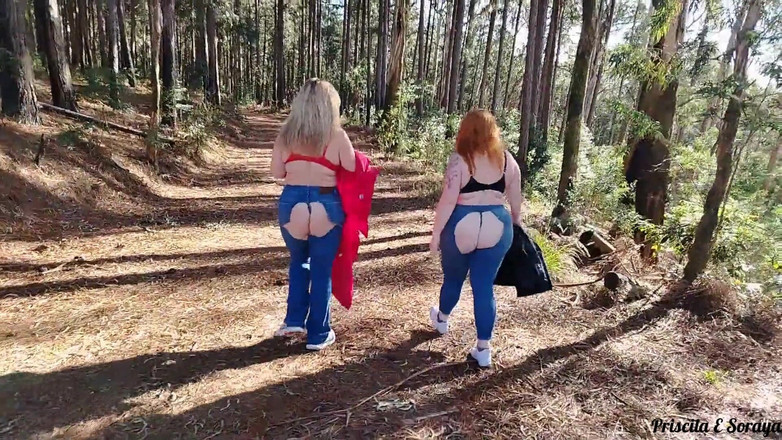 Priscila: Meine stiefmutter und stiefschwester laden mich ein, auf einen Trail...