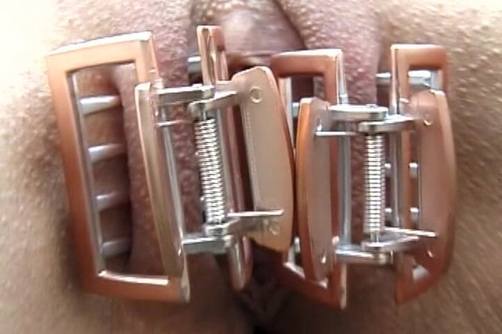 NM fetish femdom videos by Princess Nikki Cruel: Fat Ass Brunette Gets Tied up and Her Pussy Lips...
