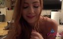 ATK Girlfriends: Naughty redhead Megan will show you her wet panties