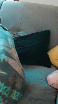 En primer plano - trío con chicas tatuada - anal, cajero automático - Eden Ivy y Anuskatzz