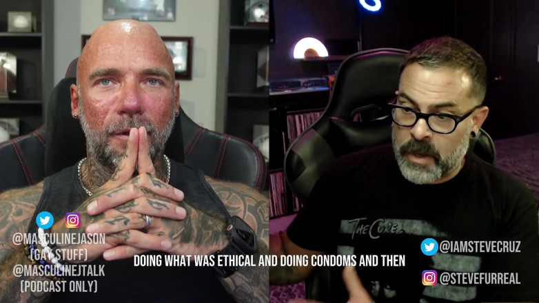 Raw and Uncensored with Masculine Jason: Porn Star Confessions - Steve Cruz (episode 96)