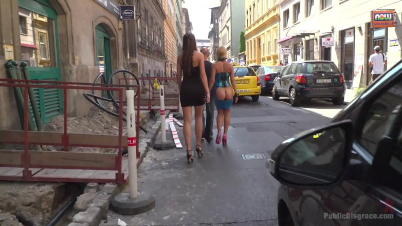 Public Disgrace by Kink: Nikki Thorne ki pablik men chudaee