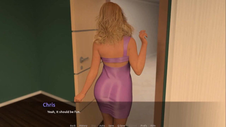 Dirty GamesXxX: A visita: MILF com um peito grande e bunda sexy...