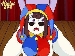 Hentai ZZZ: Pomni x jax harika dijital sirkin içine boşalıyor