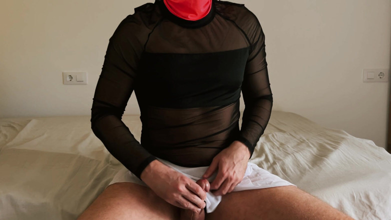 Culon: 大きなお尻にスカートとtバックをつけて マスターベーション