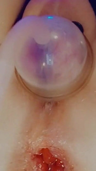 Sklavins Plays with Her Holes for Her Master