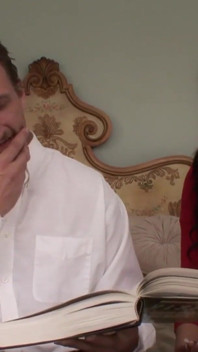 Busty teen Rhianna Ryan sucks and fucks big cock