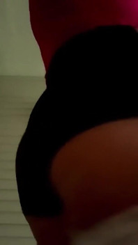 Slutty Public Sissy Outside in High Heels and Thigh Highs
