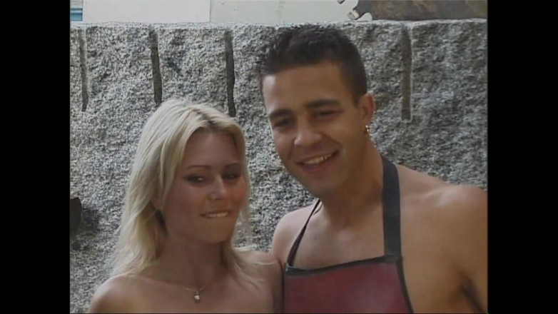 MMV films - The Original: 美妙的年轻金发女郎被巨大的复古鸡巴干菊花并射在脸上