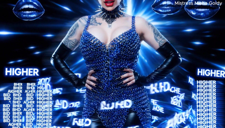 Goddess Misha Goldy: Ton esprit dans le bloc - enchère de fixation obsessionnelle