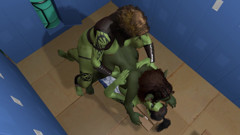 Busty Goblin Girl Pounded Hard by Futa Orcs