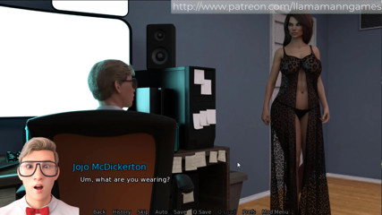 Johannes Gaming: Sexbot - cavalcando un enorme dildo