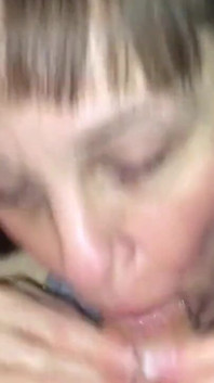 Mature Cougar Loves Sucking Cock and Getting an Oral Creampie