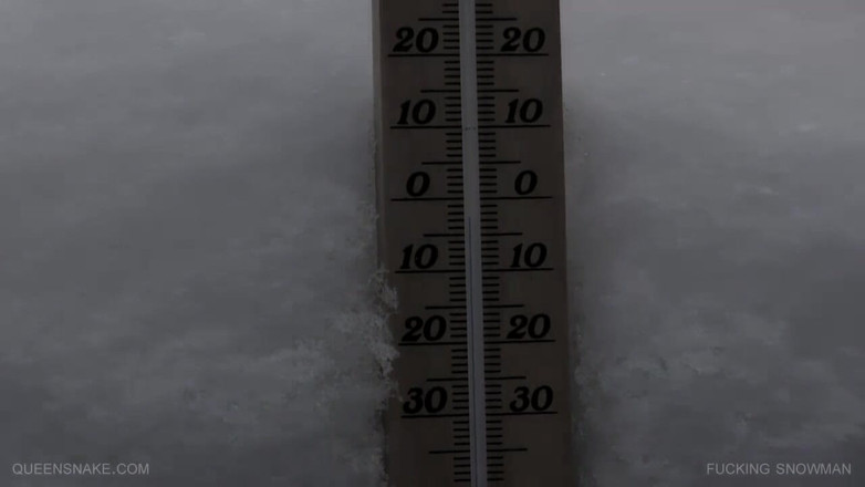 Queen Snake: 왁스로 자신을 덮는 눈사람 따먹기