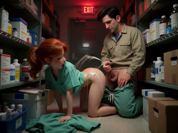 My night collection: The Blowjob-giving Nurse, Famous Among Doctors and Nurses, Relieves Them...