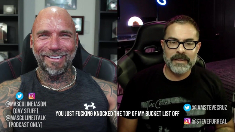 Raw and Uncensored with Masculine Jason: Porn Star Confessions - Steve Cruz (episode 96)