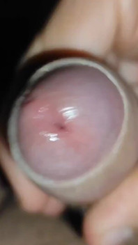 Stepdaddy Makes Big Waste of Pre Cum.