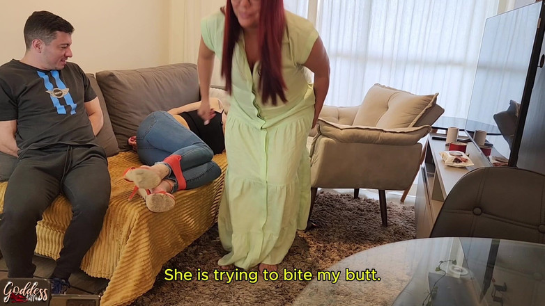 KiffaFeet: Psychologist Kiffa Ties Couple and Makes Vitoria Vonteese Worship Her...