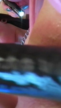 Hardcore Lesbian Domination as Emily X Fucks Submissive Louise Skye's Wet Cunt with Her Fingers and Dildos
