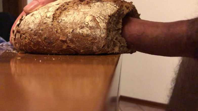 Francesco Spinozzi: loaf of bread fucked