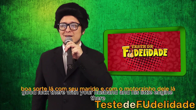 Teste de Fudelidade: Rambut cokelat berdada kacau dengan mekanik yang sudah menikah