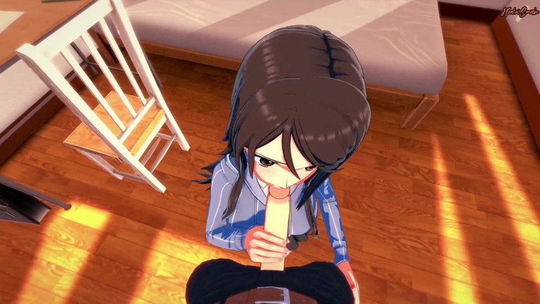 Hentai Smash: Mika reçoit un facial en POV avant de se faire...