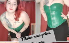 AmyPassion: New green corsage