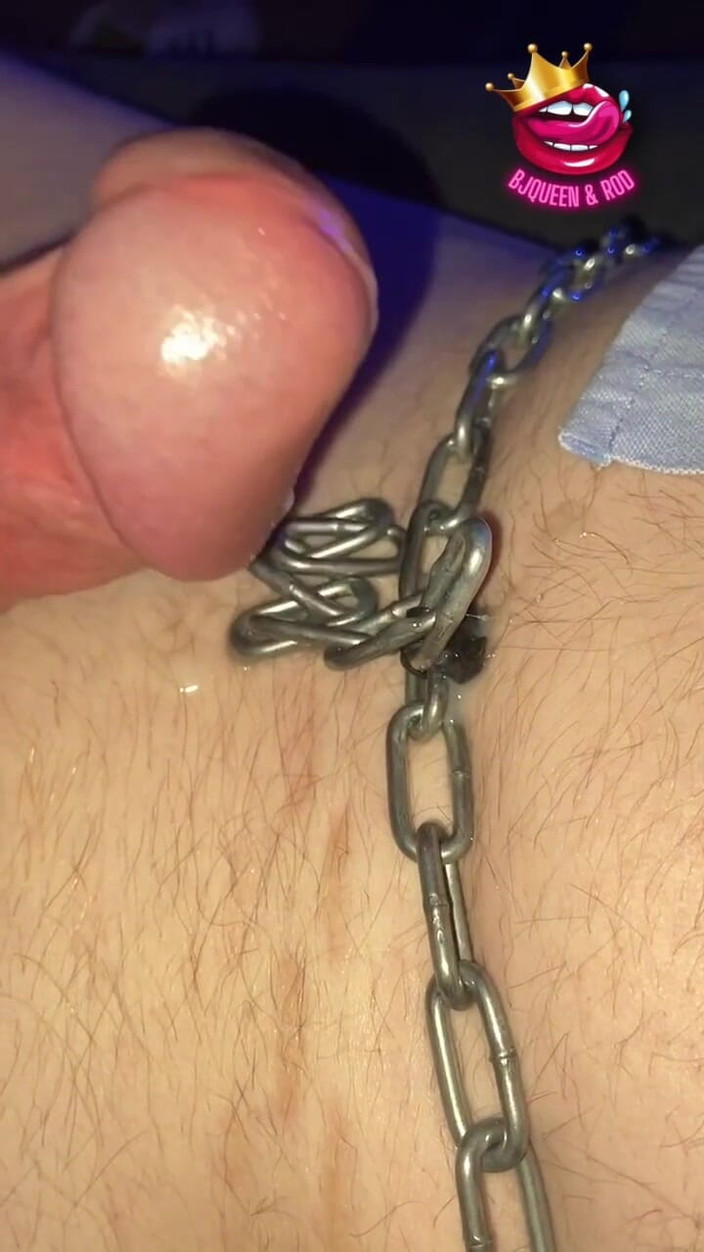 BJQueen and Rod: Elle extrait lentement le sperme de sa bite sans orgasme