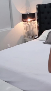 Stepmom Jerks off and Sucks Stepson with Broken Arms