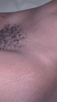 Big White Cock Cums in Ebony Tight Hairy Pussy Hole