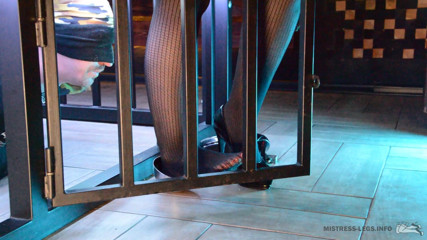 Mistress Legs: Hamba Puan Femdom Suapan Oleh Kakinya
