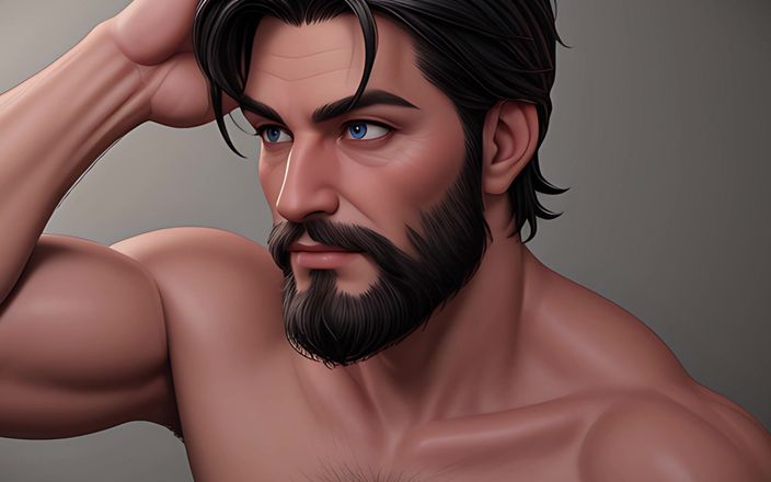 Erotic Man: Scruffy Hunks: Slideshow of Scruffy 3D Cgi Men