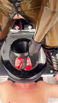 Slave Milking and a Double Golden Shower