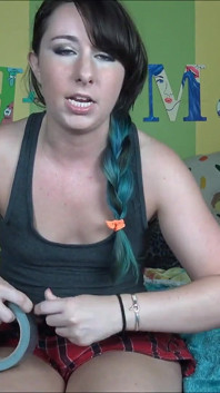 Stepmom's Boyfriend, My Panty Sniffing Duct Tape Slave!