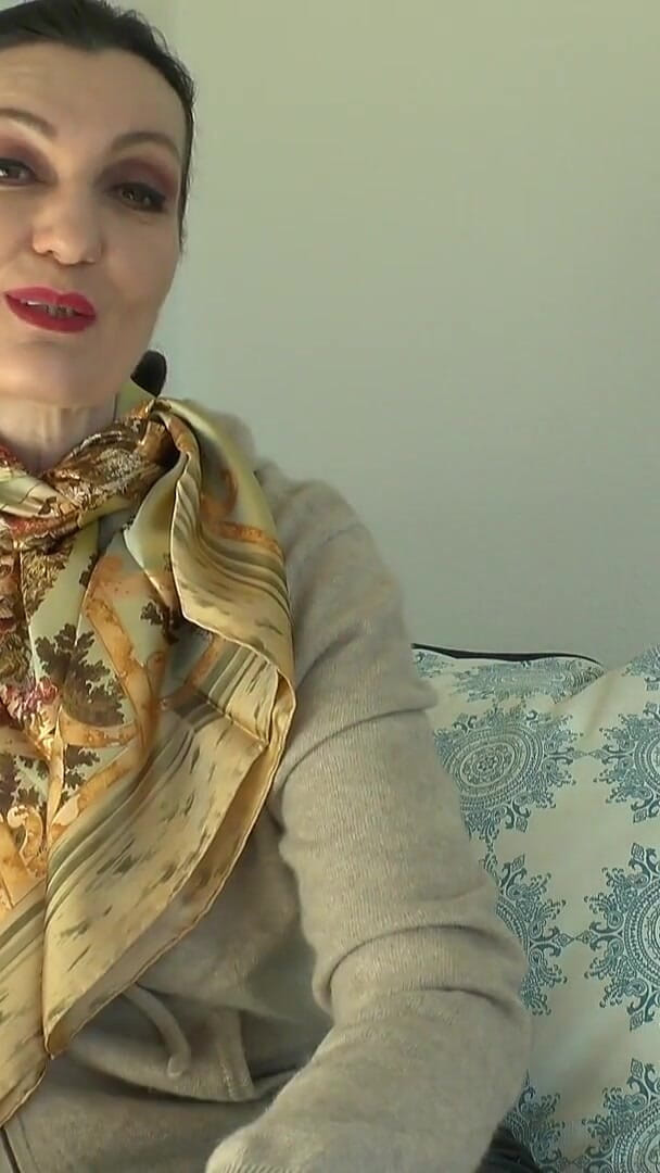 Wear a Silk Scarf and Masturbate in Front of Me, Lady Victoria Valente (Lady Victoria Valente)
