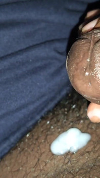 Massageando meu pau e masterbating (closeup Cock Action)