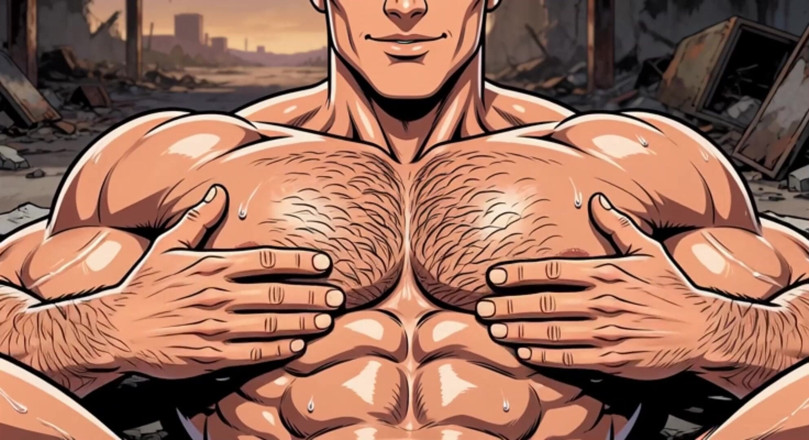 Erotic Man: Гаряча анімація спітнілих чоловіків