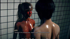 3D Cartoon Porn: My Real Desire 30 - Sally का एलेक्स के साथ पहली बार शॉवर में