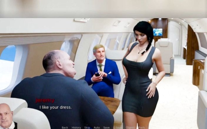 3DXXXTEEN2 Cartoon: Anna goes on an anal business trip. 3D porn cartoon sex