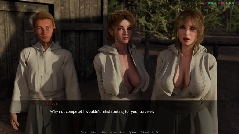 Porny Games: Him by Kabuki - Nouveau lieu avec des femmes médiévales excitées 9