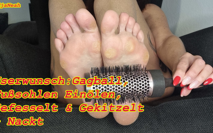 NadjaNeah: Yêu cầu của người dùng: gag ball, lòng bàn chân...