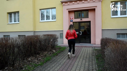 Czech Soles - foot fetish content: Snobby findom goddess came to collect what's hers!