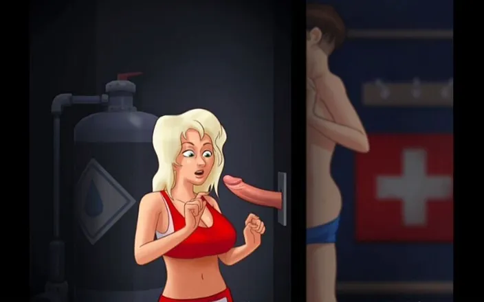 Hornysexes: Summertime Saga Doctor Treatment and Cumshot