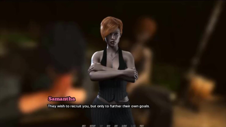 Visual Novels: Savior part 8 - mesmerized and fuck in night park